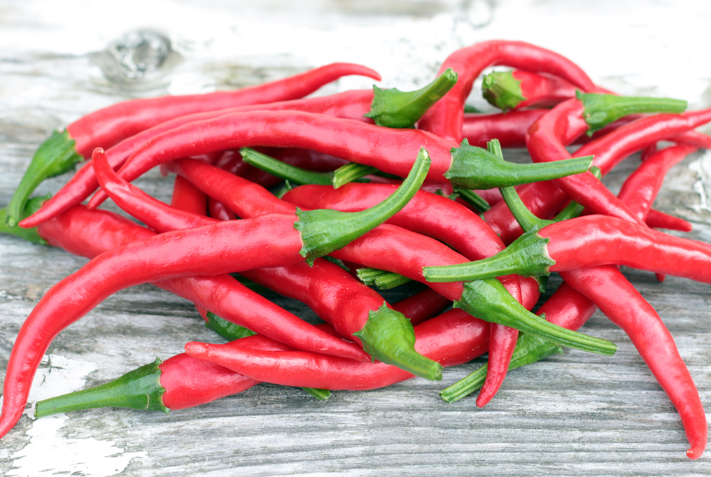 Pepper Types: Cayenne peppers