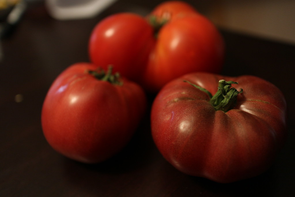 Purple Cherokee purple Tomato | www.elsiehui.com | Elsie Hui | Flickr