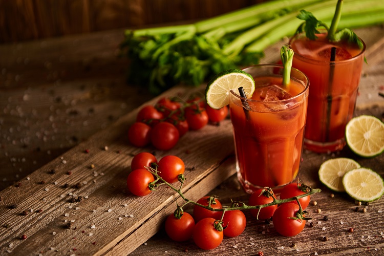 Black Krim Tomato Michelada